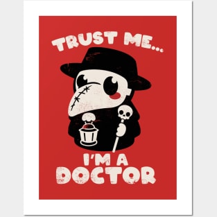 trust a plague doctor Posters and Art